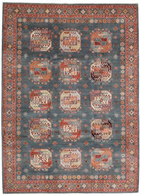  Kazak Fine Teppich 247X339 Grau/Rot Carpetvista
