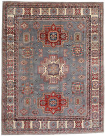  280X360 Kazak Fine Teppich Grau/Rot Afghanistan Carpetvista