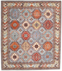  Orientalischer Kazak Fine Teppich 255X295 Rot/Orange Großer Wolle, Afghanistan Carpetvista