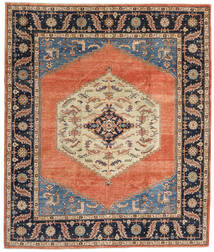  Kazak Fine Rug 249X294 Wool Orange/Beige Large Carpetvista