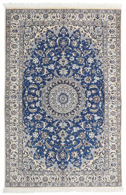 Nain Fine 9La Teppich 130X196 Grau/Beige Persien/Iran Carpetvista