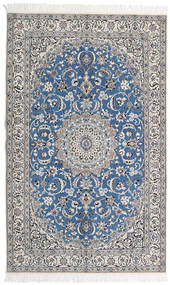 128X208 絨毯 ナイン Fine 9La オリエンタル グレー/ベージュ (ウール, ペルシャ/イラン) Carpetvista
