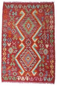  102X153 Small Kilim Afghan Old Style Rug Wool, Carpetvista