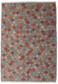 107X155 Tappeto Orientale Kilim Afghan Old Style Arancione/Grigio (Lana, Afghanistan) Carpetvista