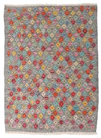 87X118 Kelim Afghan Old Stil Teppich Orientalischer Grau/Braun (Wolle, Afghanistan) Carpetvista