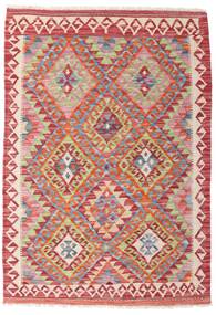 84X121 Alfombra Oriental Kilim Afghan Old Style Rojo/Beige (Lana, Afganistán) Carpetvista