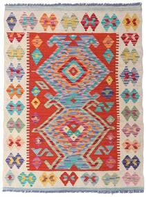 Tappeto Kilim Afghan Old Style 77X104 Beige/Rosso (Lana, Afghanistan)