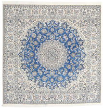 絨毯 ペルシャ ナイン Fine 9La 248X250 正方形 グレー/ライトグレー (ウール, ペルシャ/イラン)