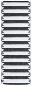 Circus Indoor/Outdoor Rug Washable 70X200 Small Black Runner