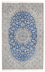 Tappeto Persiano Nain Fine 9La 160X251 Grigio/Beige ( Persia/Iran)