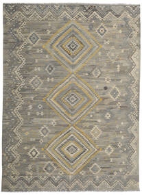  249X344 Grande Kilim Afegão Old Style Tapete Lã, Carpetvista
