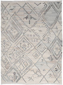 絨毯 キリム Ariana 254X345 ベージュ/グレー 大きな (ウール, アフガニスタン)