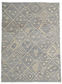 絨毯 キリム Ariana 252X335 グレー/イエロー 大きな (ウール, アフガニスタン)