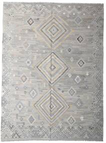 絨毯 キリム Ariana 267X350 グレー/ベージュ 大きな (ウール, アフガニスタン)