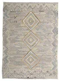 絨毯 キリム Ariana 254X340 グレー/ベージュ 大きな (ウール, アフガニスタン)