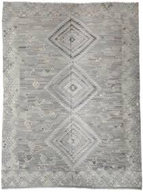絨毯 キリム Ariana 258X343 グレー/ライトグレー 大きな (ウール, アフガニスタン)