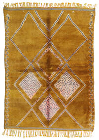 190X265 Berber Moroccan - Mid Atlas Rug Modern Orange/Beige (Wool, Morocco) Carpetvista
