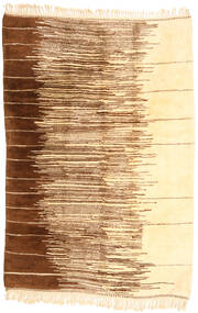 200X305 Berber Moroccan - Mid Atlas Rug Modern Beige/Brown (Wool, Morocco) Carpetvista