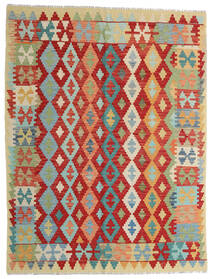 絨毯 キリム アフガン オールド スタイル 152X200 レッド/ベージュ (ウール, アフガニスタン)