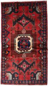 114X205 Alfombra Oriental Hamadan Rojo/Rosa Oscuro (Lana, Persia/Irán) Carpetvista