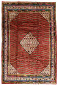 209X308 Dywan Orientalny Saruk Mir Brunatny/Czerwony (Wełna, Persja/Iran) Carpetvista