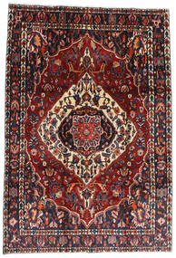 Tapete Bakhtiari 207X300 Vermelho/Rosa Escuro (Lã, Pérsia/Irão)