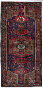 111X223 Dywan Hamadan Orientalny Ciemno Różowy/Czerwony (Wełna, Persja/Iran) Carpetvista
