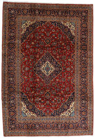 245X354 Alfombra Oriental Keshan Rojo/Rojo Oscuro (Lana, Persia/Irán) Carpetvista