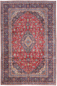  Keshan Rug 246X365 Persian Wool Red/Grey Large Carpetvista