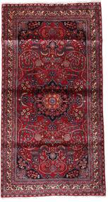 107X200 Kashmar Teppich Orientalischer Dunkelrot/Rot (Wolle, Persien/Iran) Carpetvista