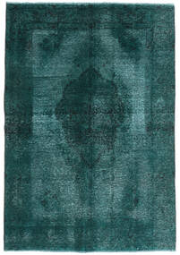  ヴィンテージ Heritage 絨毯 143X209 Vintage ペルシャ ウール ダークターコイズ/ターコイズ 小 Carpetvista