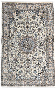 Nain Fine 9La Teppich 136X217 Grau/Beige Wolle, Persien/Iran Carpetvista