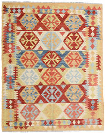  158X200 Small Kilim Afghan Old Style Rug Wool, Carpetvista