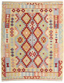 Tappeto Kilim Afghan Old Style 157X194 Beige/Rosso (Lana, Afghanistan)