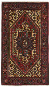 78X135 絨毯 ゴルトー オリエンタル 茶色/ダークレッド (ウール, ペルシャ/イラン) Carpetvista