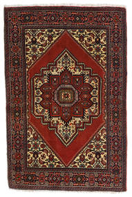 81X123 絨毯 ゴルトー オリエンタル ダークレッド/レッド (ウール, ペルシャ/イラン) Carpetvista