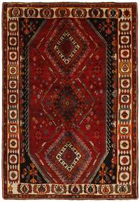  Persian Qashqai Fine Rug 163X230 Dark Red/Brown