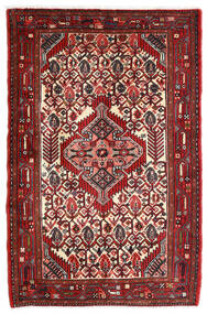  Persian Asadabad Rug 80X122 Red/Dark Red (Wool, Persia/Iran)