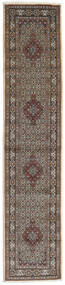 絨毯 ペルシャ ムード 83X393 廊下 カーペット 茶色/グレー (ウール, ペルシャ/イラン)