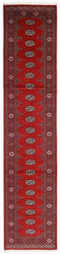 Pakistan Buchara 2Ply Teppich 79X360 Läufer Rot/Dunkelrot Wolle, Pakistan Carpetvista