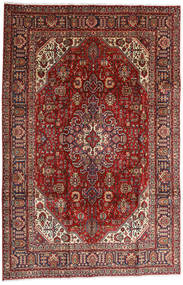  Persischer Täbriz Teppich 196X295 Rot/Orange (Wolle, Persien/Iran)