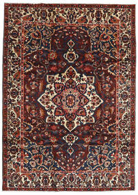 217X306 絨毯 バクティアリ オリエンタル ダークピンク/レッド (ウール, ペルシャ/イラン) Carpetvista