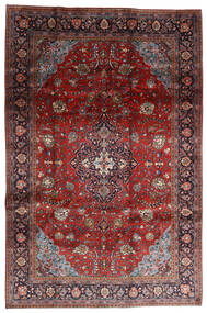 Orientalisk Mahal Matta 198X302 Röd/Mörkröd Ull, Persien/Iran Carpetvista