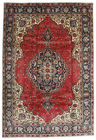  Täbriz Teppich 207X295 Persischer Wollteppich Rot/Orange Carpetvista