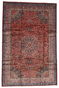 絨毯 マラバン 196X292 レッド/ダークレッド (ウール, ペルシャ/イラン)