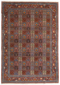 246X350 Moud Matta Orientalisk Röd/Brun (Ull, Persien/Iran) Carpetvista