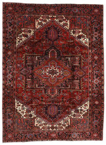  Heriz Teppich 210X282 Persischer Wollteppich Braun/Rot Carpetvista