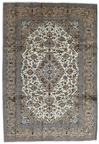  Orientalischer Keshan Teppich 240X352 Grau/Orange Wolle, Persien/Iran Carpetvista