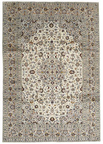  Persischer Keshan Teppich 246X352 Orange/Beige (Wolle, Persien/Iran)