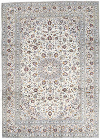  Persischer Keshan Teppich 250X346 Grau/Hellgrau Großer (Wolle, Persien/Iran)